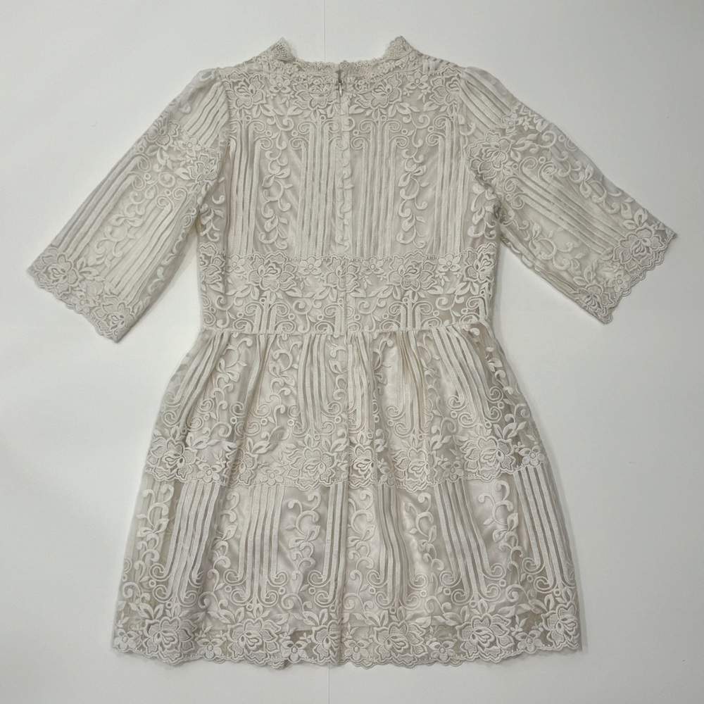 LACE MINI DRESS - Picture 4 of 4